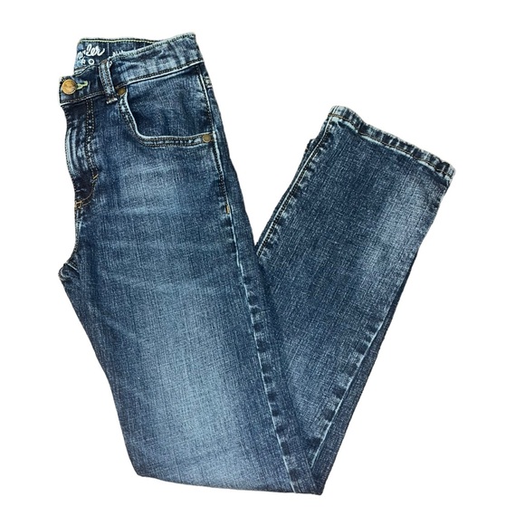 Wrangler Retro Boys Slim Straight Jeans with Adjustable Waist - Boy’s Size 12 - Picture 3 of 10